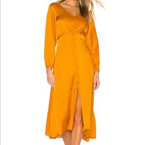 Free People Later Days Midi Dress | Size Medium